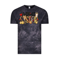 Cloud Black softball sister Vintage Tee - MaliasSmallBusiness