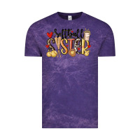 Cloud Purple softball sister Vintage Tee - MaliasSmallBusiness