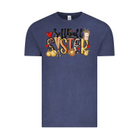 Vintage Denim softball sister Vintage Tee - MaliasSmallBusiness