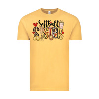 Vintage Mustard softball sister Vintage Tee - MaliasSmallBusiness