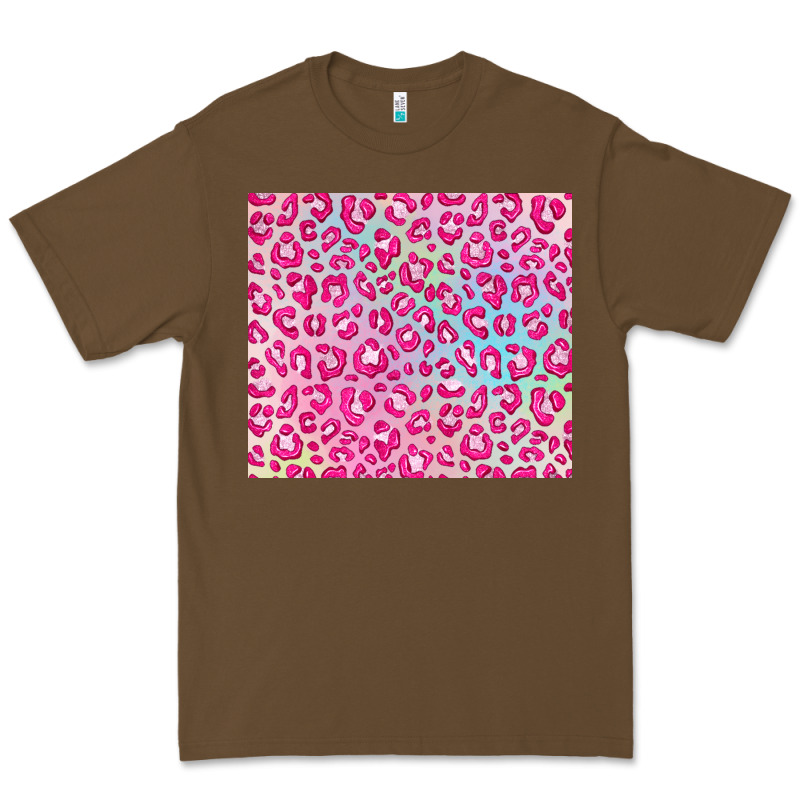Pink Leopard Glitter Premium Tee by JahusDesignShop | Teevron