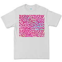 Dove Grey pink leopard glitter Premium Tee - JahusDesignShop