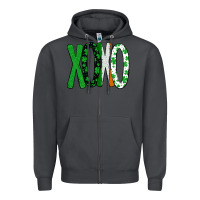 Smoke st. patrick's day xoxo Zipper Hoodie - Bettercallsaul