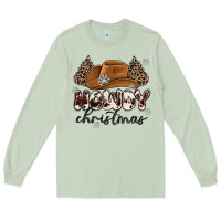 Matcha howdy christmas Long Sleeve Tee - MaliasSmallBusiness