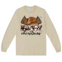 Mushroom howdy christmas Long Sleeve Tee - MaliasSmallBusiness
