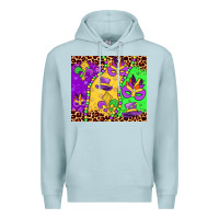 Blue Mist mardi gras Premium Hoodie - JahusDesignShop