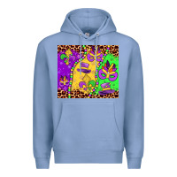 Colony Blue mardi gras Premium Hoodie - JahusDesignShop