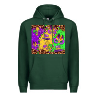 Sports Green mardi gras Premium Hoodie - JahusDesignShop