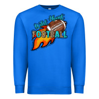 True Royal Wild about Football Premium Sweatshirt - HowdyJamesFarm