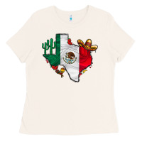 Bone mexica texas Ladies Tee - CowhideDigitalArt