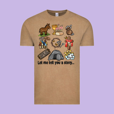 Let Me Tell You A Story Vintage Tee Designed By Maliassmallbusiness
