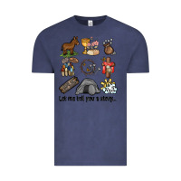 Vintage Denim let me tell you a story Vintage Tee - MaliasSmallBusiness