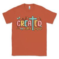 Copper created with a purpose Classic Tee - MaliasSmallBusiness