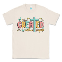 Natural created with a purpose Classic Tee - MaliasSmallBusiness