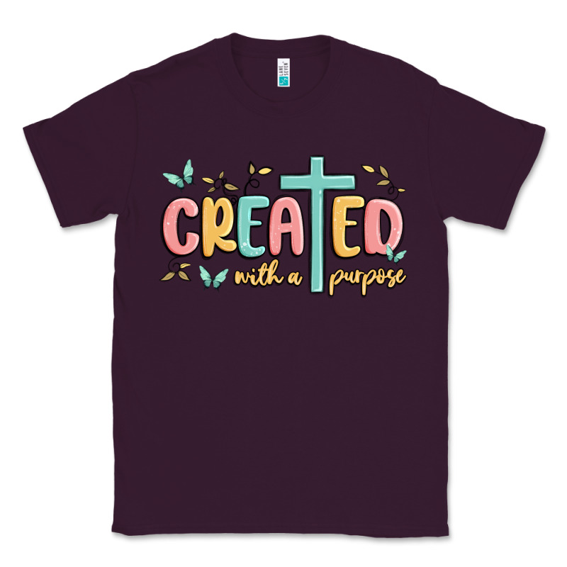 Created With A Purpose Classic Tee by MaliasSmallBusiness | Teevron