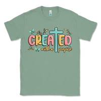 Sage created with a purpose Classic Tee - MaliasSmallBusiness