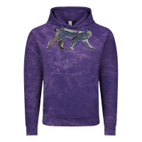 Cloud Purple canada lynx Vintage Hoodie - LillyAllenDesigns