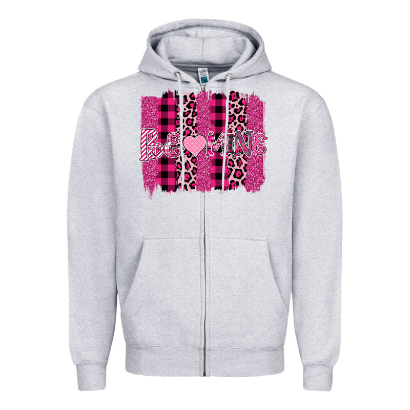 Valentine's Day Be Mine Zipper Hoodie by Bettercallsaul | Teevron