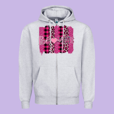 Valentine's Day Be Mine Zipper Hoodie Designed By Bettercallsaul