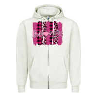 Oatmeal Heather Valentine's Day Be Mine Zipper Hoodie - Bettercallsaul