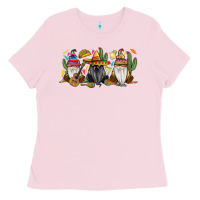 Bubblegum Pink Mexican gnomes Ladies Tee - RanaPortraitStore