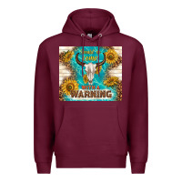 Burgundy should have come with a warning Premium Hoodie - TumblerDesignByShophia
