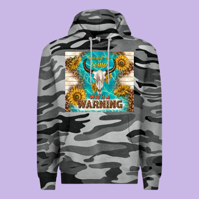 Should Have Come With A Warning Premium Hoodie Designed By Tumblerdesignbyshophia