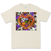 Bone halloween heart Premium Tee - AdoDesignShop
