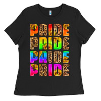 Black pride pride pride pride Ladies Tee - HRA Design Shop