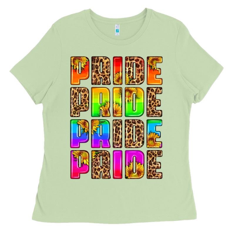 Pride Pride Pride Pride Ladies Tee by HRA Design Shop | Teevron