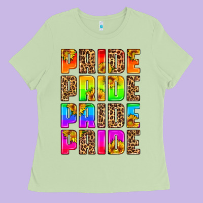 Pride Pride Pride Pride Ladies Tee Designed By Hra Design Shop