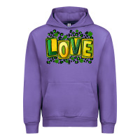 Tulip St. Patrick's Day love Urban Hoodie - FaDigitalArtStudio