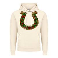 Vintage Artic Christmas Horseshoe Vintage Hoodie - Jasminsmagicworld
