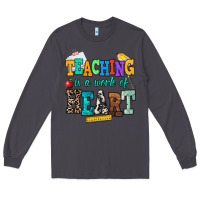 Smoke teaching is a work of heart Long Sleeve Tee - NancyCooperArtShop