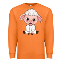 Carrot Cartoon Lamb Premium Sweatshirt - HowdyJamesFarm