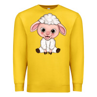 Lemon Cartoon Lamb Premium Sweatshirt - HowdyJamesFarm
