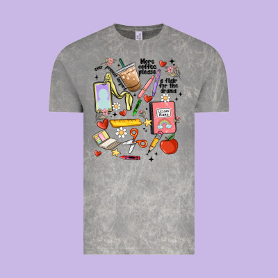 Can't Talk Right Now Doing Teacher Stuff Vintage Tee Designed By Maliassmallbusiness