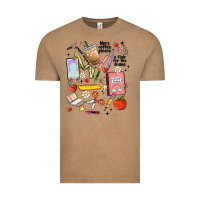 Vintage Coffee can't talk right now doing teacher stuff Vintage Tee - MaliasSmallBusiness