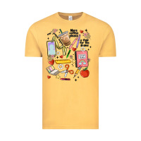 Vintage Mustard can't talk right now doing teacher stuff Vintage Tee - MaliasSmallBusiness