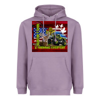 Lavender hunting fishing & farming everyday Heavyweight Hoodie - TumblerDesignByShophia