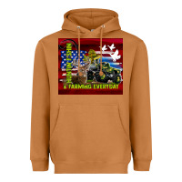 Meerkat hunting fishing & farming everyday Heavyweight Hoodie - TumblerDesignByShophia