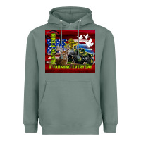 Sage hunting fishing & farming everyday Heavyweight Hoodie - TumblerDesignByShophia