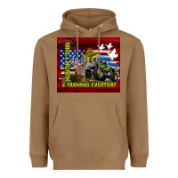 Toasted Coconut hunting fishing & farming everyday Heavyweight Hoodie - TumblerDesignByShophia