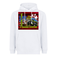 White hunting fishing & farming everyday Heavyweight Hoodie - TumblerDesignByShophia