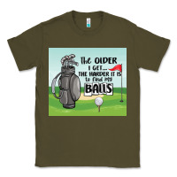 Army Green funny golf Classic Tee - MaliasSmallBusiness