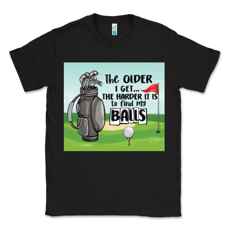 Funny Golf Classic Tee by MaliasSmallBusiness | Teevron