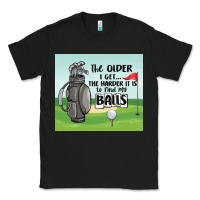 Black funny golf Classic Tee - MaliasSmallBusiness
