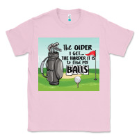 Bubblegum Pink funny golf Classic Tee - MaliasSmallBusiness