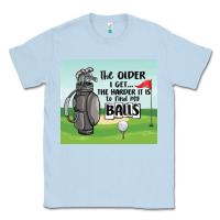 Dusty Blue funny golf Classic Tee - MaliasSmallBusiness