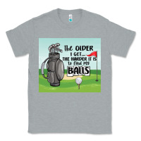 Heather Grey funny golf Classic Tee - MaliasSmallBusiness